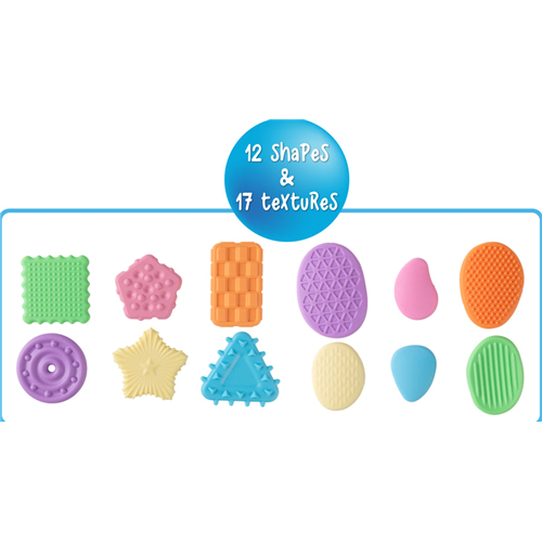 EVLSPCSS - Textured Calming Pastel Shapes n Stones 1